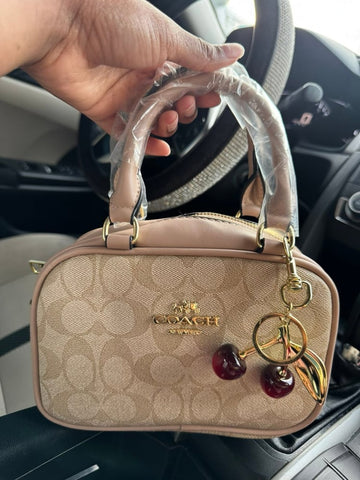 Coach Bag with Cherries